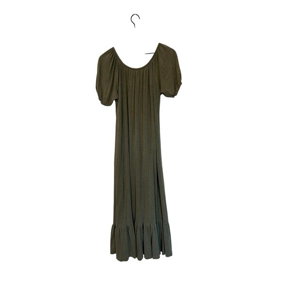 Sundry Green Midi Dress Anthropologie - Picture 4 of 4